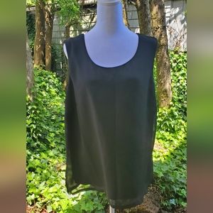 Women's Lined Semi-sheer Tank Top Draper's & Damon's